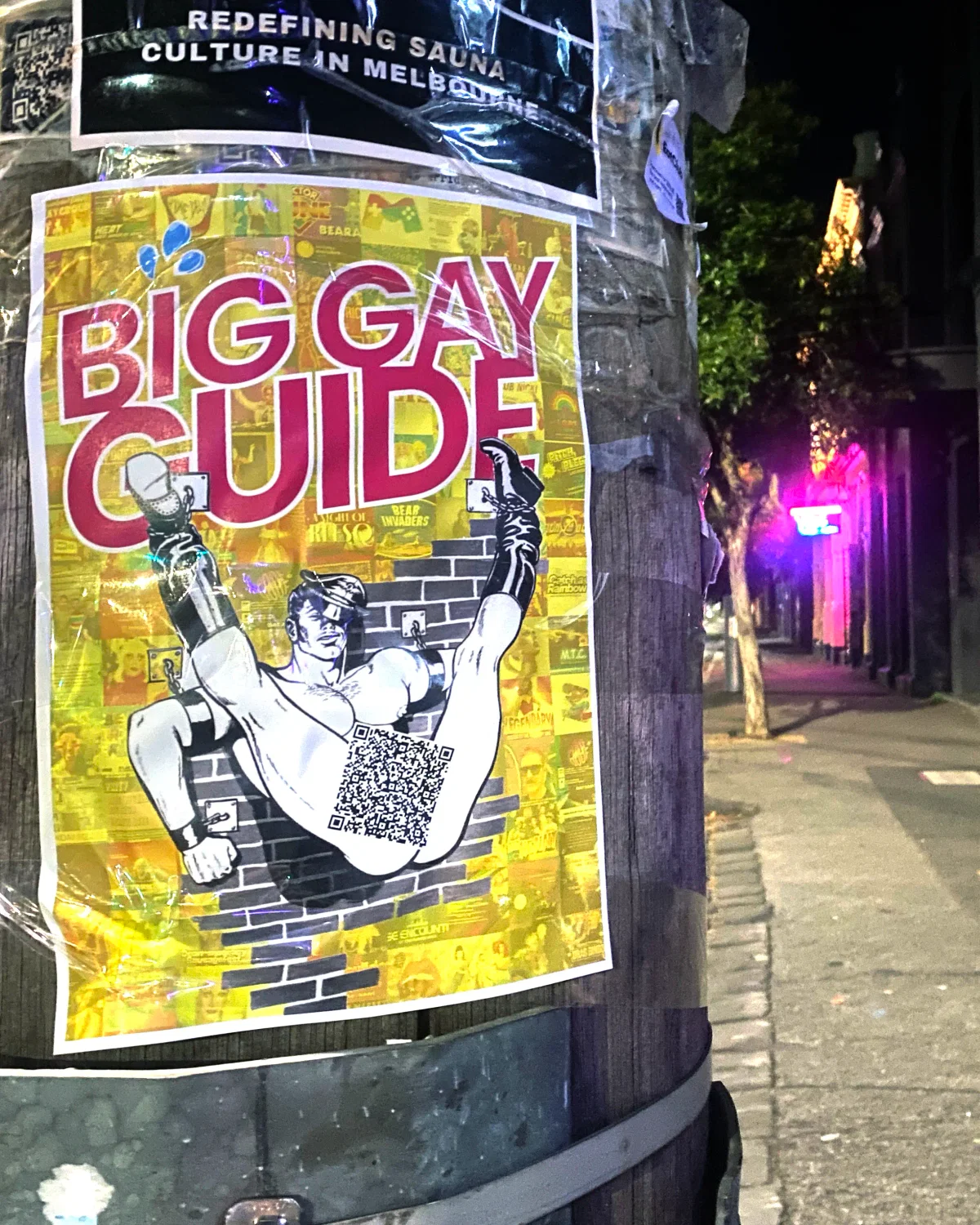 🔥 Scandalous QR Codes Spotted in Melbourne: How a Half-Naked Man is Making Queer History