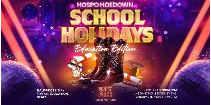 Hospo Hoedown: 6th July 2026 - School Holidays Education Edition